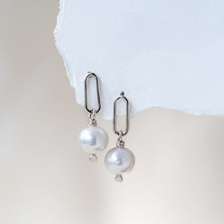 Pearl Chain Earrings TRUNK SHOW