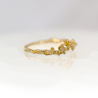 Diamond Evening Fleur Buttercup Ring