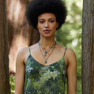 Seek The Light Bronze Talisman Necklace