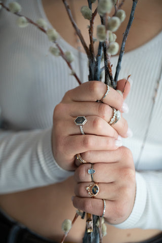 Moonstone Statement Ring