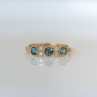 Green Sapphire Trinity