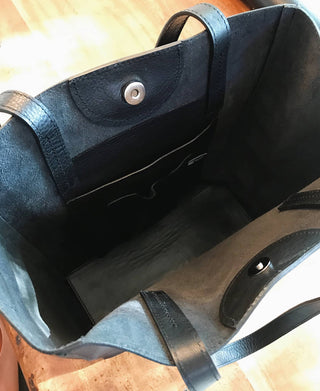 Giovana Tote - Black Nappa