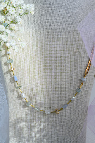 Blue Lace Agate 2-in-1 Solana Necklace