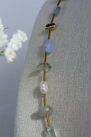 Blue Lace Agate 2-in-1 Solana Necklace