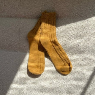 Hut Socks - Ochre