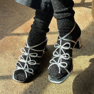 Winter Sparkle Socks - Starry Night