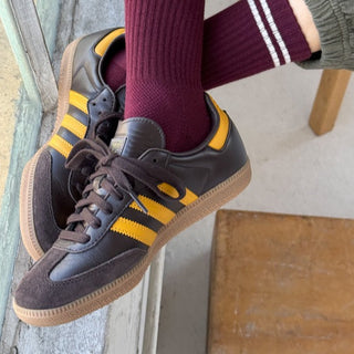 Boyfriend Socks - Maroon