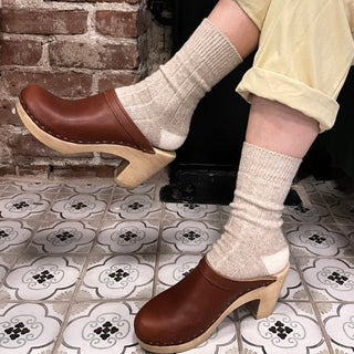 Classic Cashmere Socks - Fawn