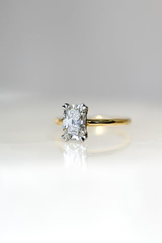 Antique Cushion Cut Solitaire Ring