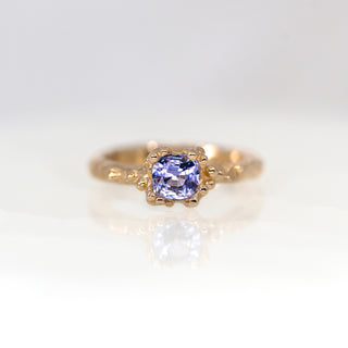 Mermaid Treasure Purple Sapphire Ring