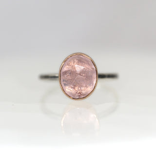 Morganite Statement Ring