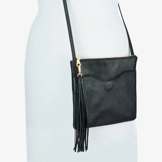Dafne Vachetta Bag - Black