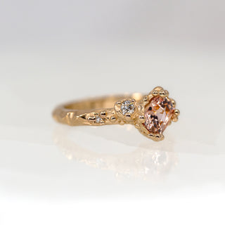 Mermaid Treasures Padparadscha Sapphire Ring