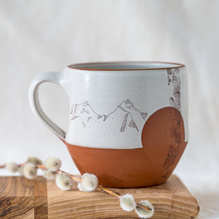 Mountain Mug - Rust