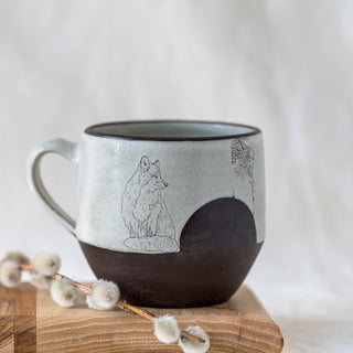 Wolf Mug - Coffee