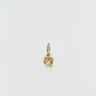 Pansy Diamond Charm