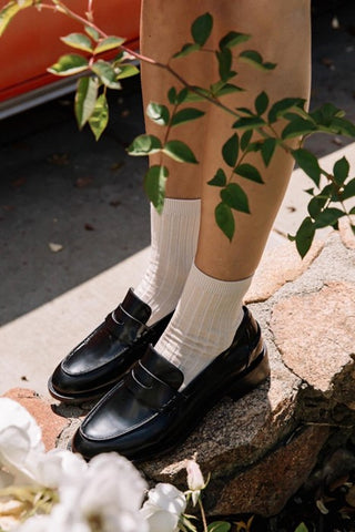 Her MC Socks - Porcelain