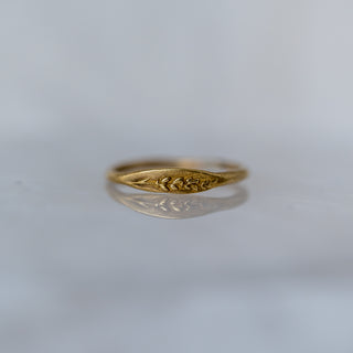 Bronze "Lavender" Botanical Ring