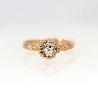Mermaid Treasures Salt & Pepper Diamond Ring