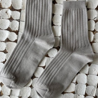 Her MC Socks - Stone