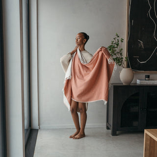 Almonte Bamboo Blend Towel - Sunset