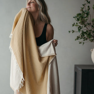 Almonte Bamboo Blend Towel - Sunrise