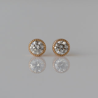 Brilliant Cut Diamond Stud Earrings