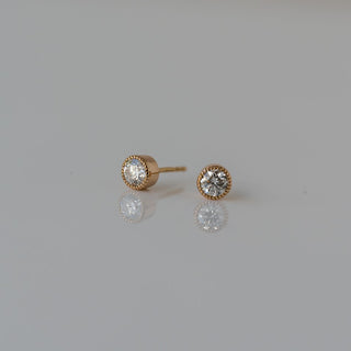 Brilliant Cut Diamond Stud Earrings