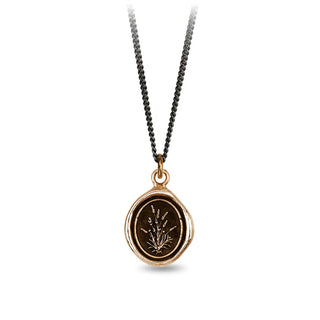 Tranquility Bronze Talisman Necklace