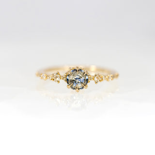 Nereid Blue Rose Cut Sapphire Ring