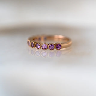 Ombre Sapphire Band