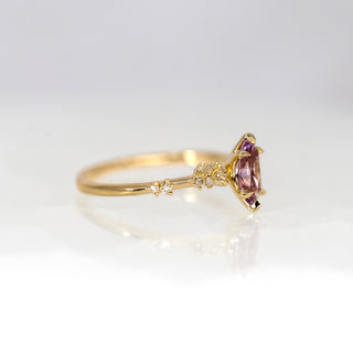 Daphne Pink Marquise Sapphire Ring