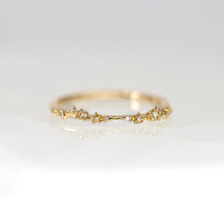White Wisp Diamond Band