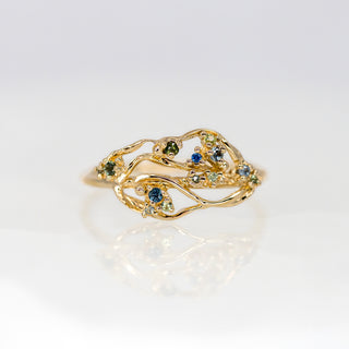 Asrai Garden Ring - Narcissus & Moss