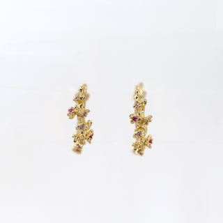 Asrai Garden Hoops Small-Cherry Blossoms