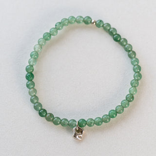 Green Aventurine Stretchy Lucky Stone Bracelet