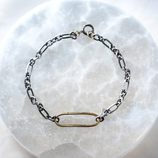 Bronze Oval Bracelet