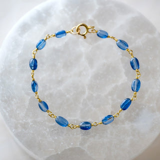 Kyanite Rosary Bracelet
