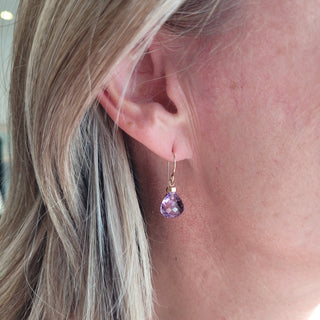 Amethyst Drop Earrings