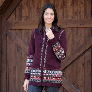 Kirstin Wool Knit Sweater - Black / L
