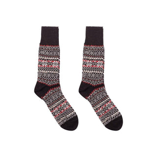 Nordic Socks Merino Wool in PERFORM™  - Sigrid - Black