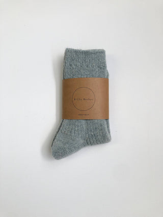 Iceland Wool Socks - Mushroom