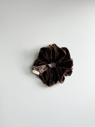 Silk Velvet Scrunchies - Tiger’s Eyes