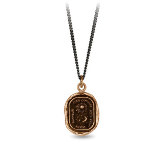 Everything For You Bronze Talisman Necklace - Special Order