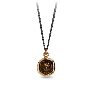NEW- Fatherhood Bronze Talisman Necklace - SPECIAL ORDER