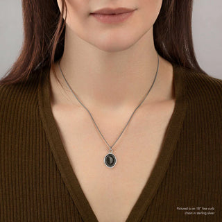 Feather Talisman Necklace Bronze