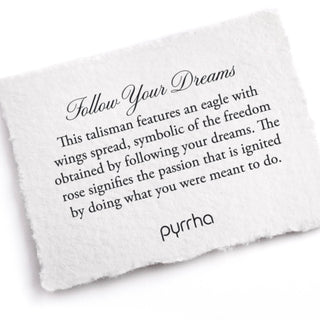 Follow Your Dreams Talisman Necklace