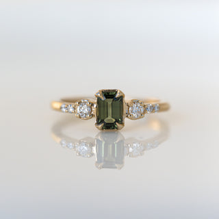 Emerald Cut Sapphire Ring