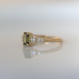 Emerald Cut Sapphire Ring
