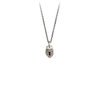 Heart Lock Symbol Charm